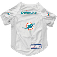 Miami Dolphins Pet Jersey Stretch Size S - Special Order