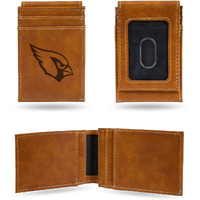 Arizona Cardinals Wallet Front Pocket Laser Engraved