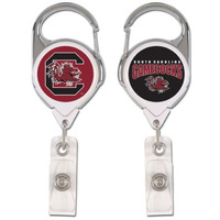 South Carolina Gamecocks Badge Holder Premium Retractable
