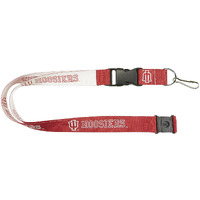 Indiana Hoosiers Lanyard Reversible Red/White Special Order