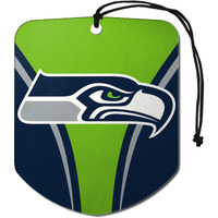 Seattle Seahawks Air Freshener Shield Design 2 Pack