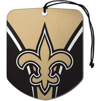 New Orleans Saints Air Freshener Shield Design 2 Pack