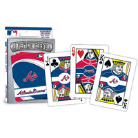 Atlanta Braves Playing Cards Logo