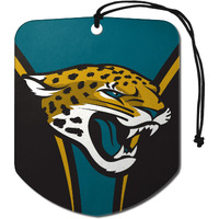 Jacksonville Jaguars Air Freshener Shield Design 2 Pack