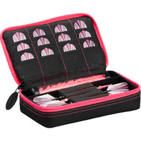 Casemaster Plazma Dart Case Black with Pink Zipper