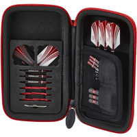 Casemaster Sport Dart Case With Red Zipper