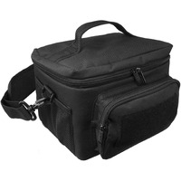 VISM by NcSTAR SMALL INSULATED COOLER LUNCH BAG WITH MOLLE/PAL WEBBING/ BLACK