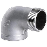 STREET 90D ELBOW 1" SS (Pack of 1)