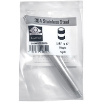 NIPPLE SS 1/8" X 6" (Pack of 1)