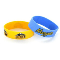 Denver Nuggets Bracelets 2 Pack Wide - Special Order