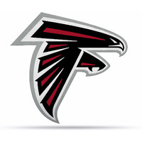 Atlanta Falcons Pennant Shape Cut Logo Design