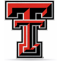 Texas Tech Red Raiders Pennant Shape Cut Logo Design