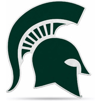 Michigan State Spartans Pennant Shape Cut Logo Design