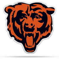 Chicago Bears Pennant Shape Cut Logo Design