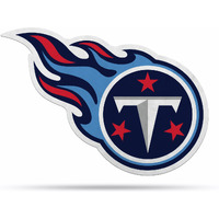Tennessee Titans Pennant Shape Cut Logo Design