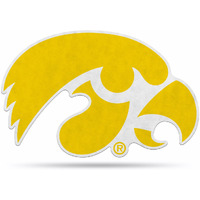 Iowa Hawkeyes Pennant Shape Cut Logo Design