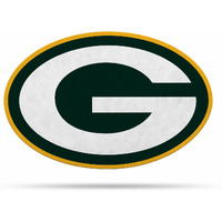 Green Bay Packers Pennant Shape Cut Logo Design