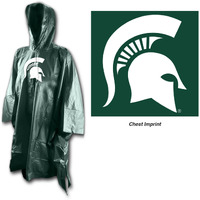 Michigan State Spartans Rain Poncho