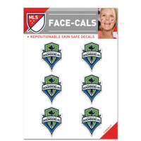 Seattle Sounders FC Tattoo Face Cals Special Order