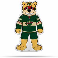 Minnesota Wild Pennant Shape Cut Mascot Design