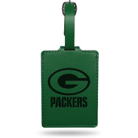 Green Bay Packers Luggage Tag Laser Engraved