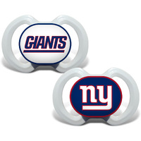 New York Giants Pacifier 2 Pack Alternate