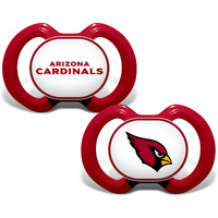 Arizona Cardinals Pacifier 2 Pack Alternate