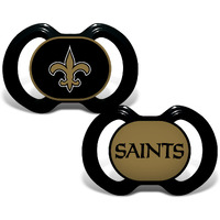 New Orleans Saints Pacifier 2 Pack Alternate