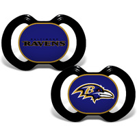 Baltimore Ravens Pacifier 2 Pack