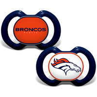 Denver Broncos Pacifier 2 Pack