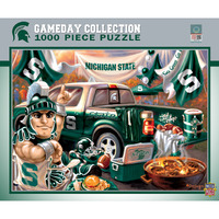 Michigan State Spartans Puzzle 1000 Piece Gameday Design