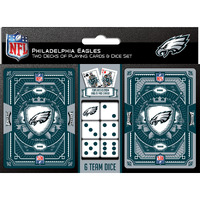 Philadelphia Eagles Playing Cards and Dice Set