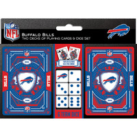 Buffalo Bills Playing Cards and Dice Set