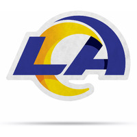Los Angeles Rams Pennant Shape Cut Logo Design