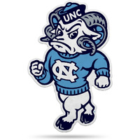 North Carolina Tar Heels Pennant Shape Cut Mascot Design