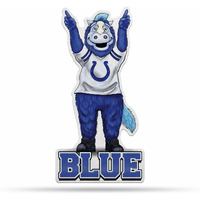Indianapolis Colts Pennant Shape Cut Mascot Design
