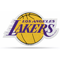Los Angeles Lakers Pennant Shape Cut Logo Design