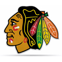 Chicago Blackhawks Pennant Shape Cut Logo Design