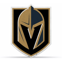 Vegas Golden Knights Pennant Shape Cut Logo Design