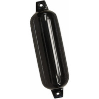 6' X 22' BLACK BOAT GUARD FENDER