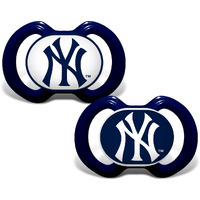 New York Yankees Pacifier 2 Pack Alternate