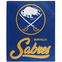 Buffalo Sabres Blanket 50x60 Raschel Signature Design
