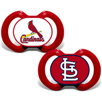 St. Louis Cardinals Pacifier 2 Pack