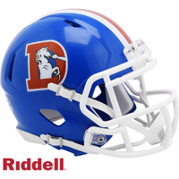 Denver Broncos Helmet Riddell Replica Mini Speed Style 1975-1996 T/B