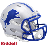 Detroit Lions Helmet Riddell Replica Mini Speed Style 1983-2002 T/B