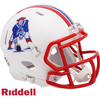 New England Patriots Helmet Riddell Replica Mini Speed Style 1990-1992 T/B