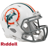 Miami Dolphins Helmet Riddell Replica Mini Speed Style 1972 T/B