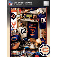 Chicago Bears Puzzle 500 Piece Locker Room