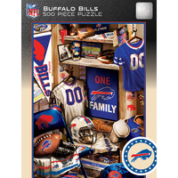 Buffalo Bills Puzzle 500 Piece Locker Room