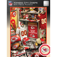 Kansas City Chiefs Puzzle 500 Piece Locker Room
